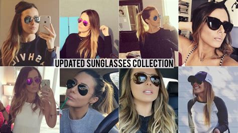 MY UPDATED SUNGLASSES COLLECTION! .